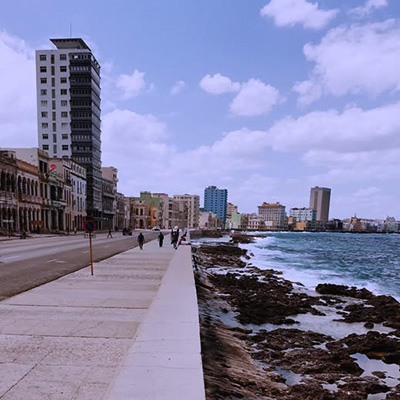 El malecón habanero